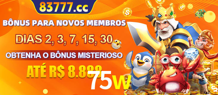 Anúncio dos benefícios para Membro VIP Sênior na plataforma 75w, incluindo bônus promocionais, semanais e mensais, ilustrado com o personagem Fortune Tiger.